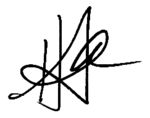 Harry Shum Jr Signature