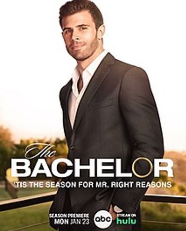 A poster of the reality TV show The Bachelor (2023)