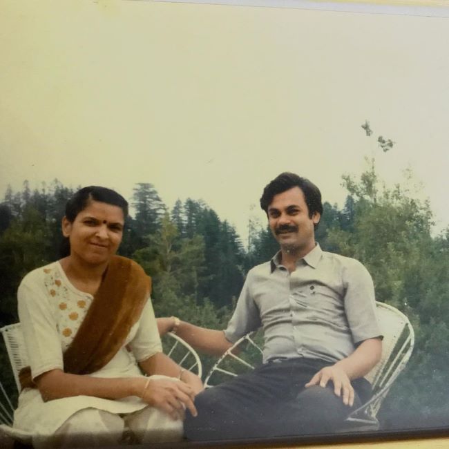 Karuna Gidwani's parents