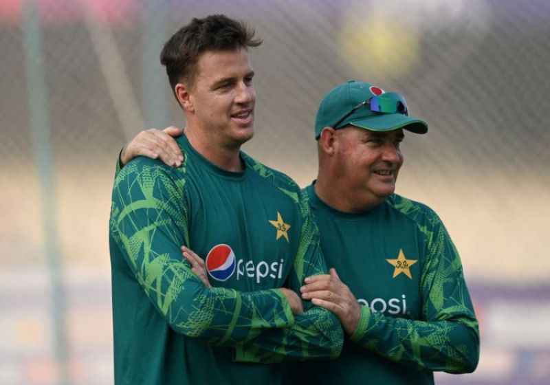 Photo of Morné Morkel during his tenure with Pakistan cricket team