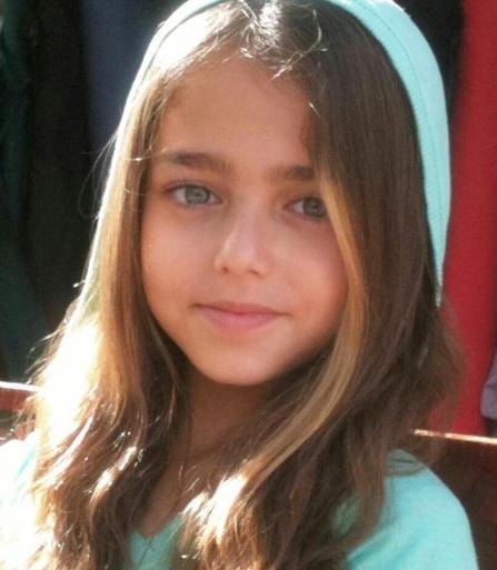 A childhood photo of Noa Cohen