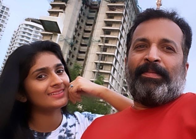 Dileep Shankar with daughter