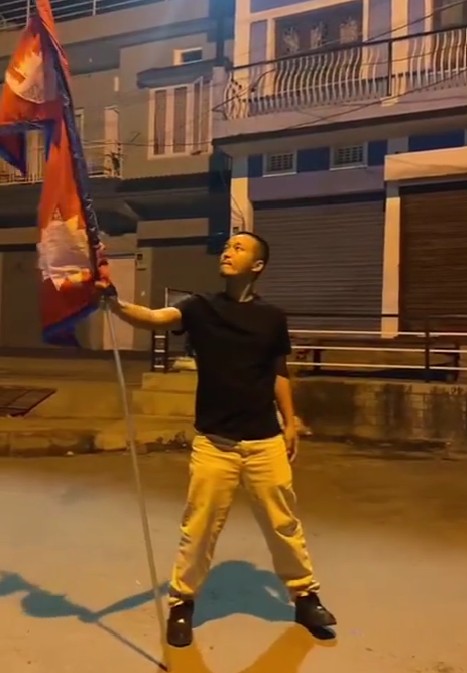 Sudan Gurung during Gen-Z protests in Nepal