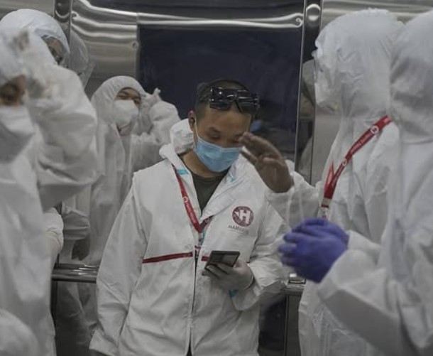 Sudan Gurung volunteering through Hami Nepal during the COVID-19 pandemic