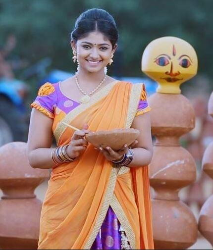 Bhoomi Shetty during a scene in Kinnari