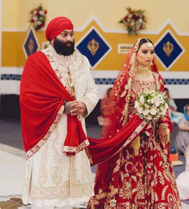 Chani Nattan with his wife