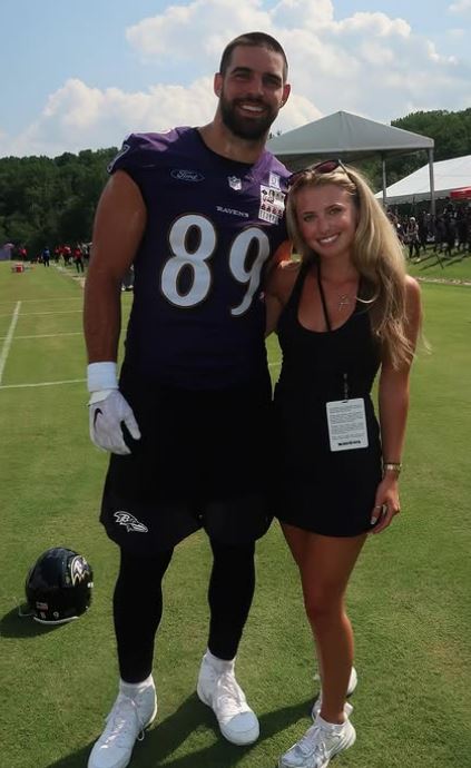 Elena Yates with her boyfriend Mark Andrews