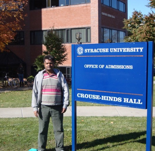 Heera Lal Patel during a training period