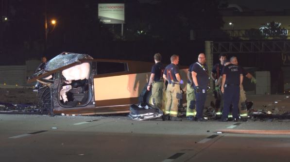 The accident spot, where Jamar Champ died