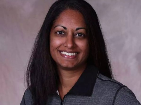 An old picture of Sonia Raman