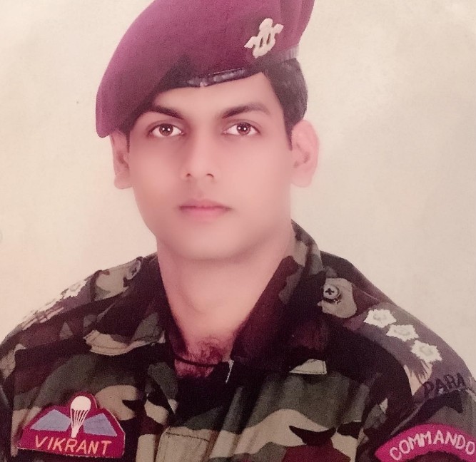 An old picture of Vikrant Kumar Jaitly