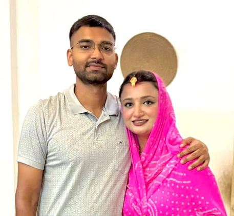 Deepak Prakash with Khushi Mishra