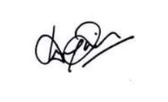 Devyani Rana's signature