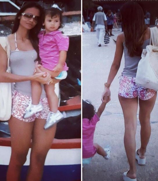 Diana Areas when she became a mother