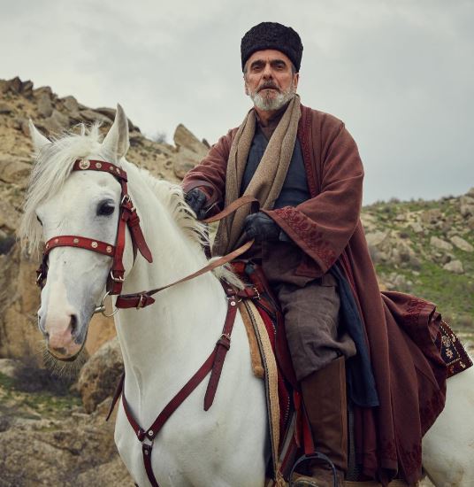 Homayoun Ershadi during the shoot of Ali and Nino