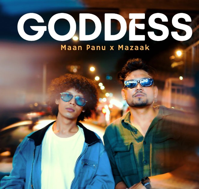 Maan Pannu on the poster of the music video of the song 'Goddess'