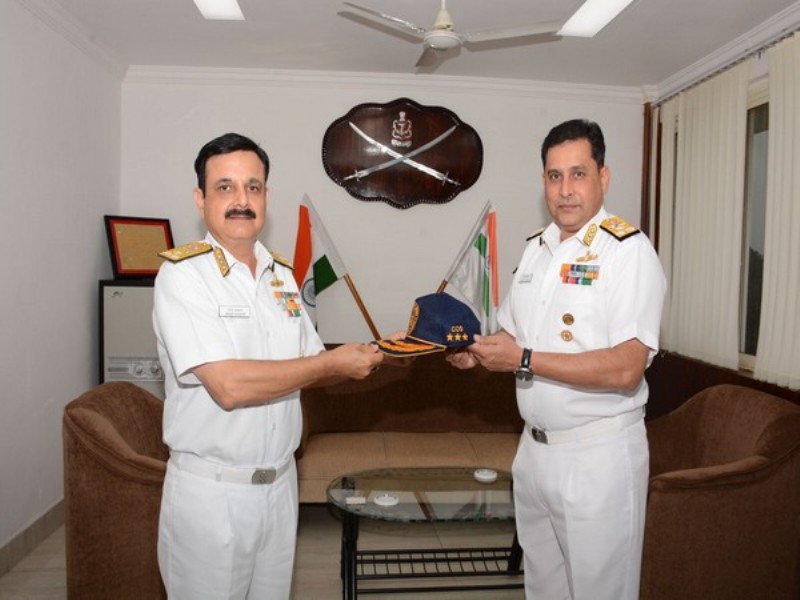 Vice Admiral Sameer Saxena takes over as Chief of Staff at Eastern Naval Command