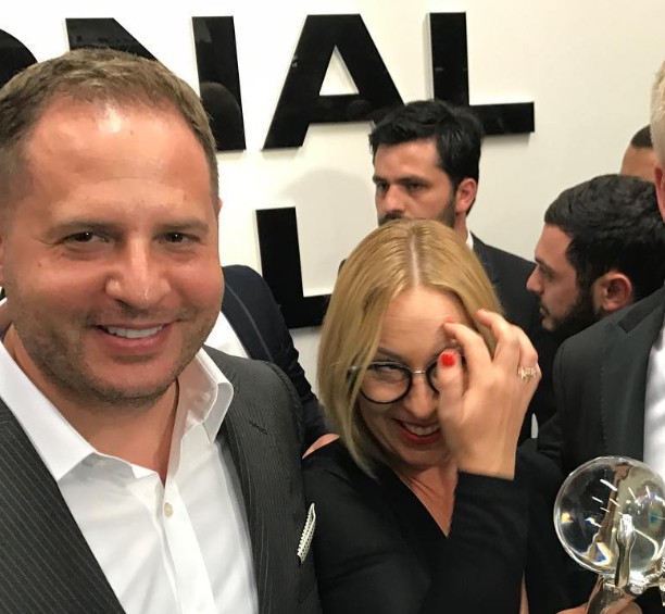 Andriy Yermak during his stint as a film producer