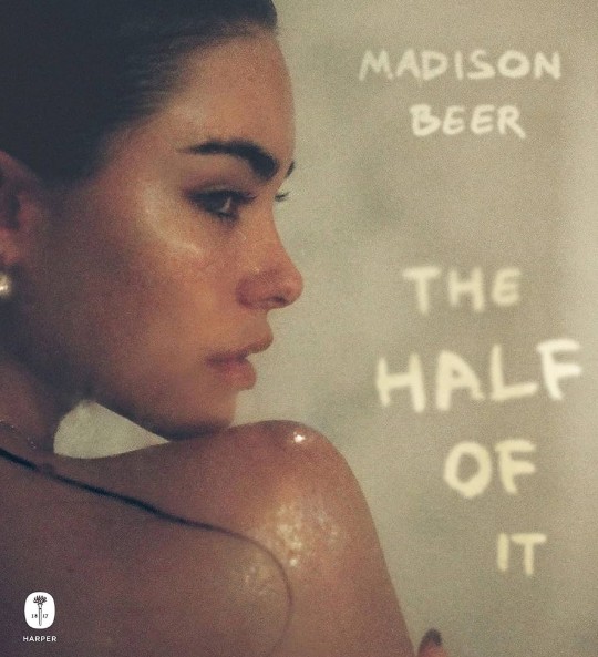 Madison Beer on the cover of her memoir, The Half of It