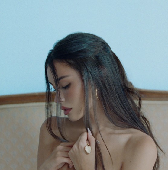 Madison Beer while promoting her album Locket