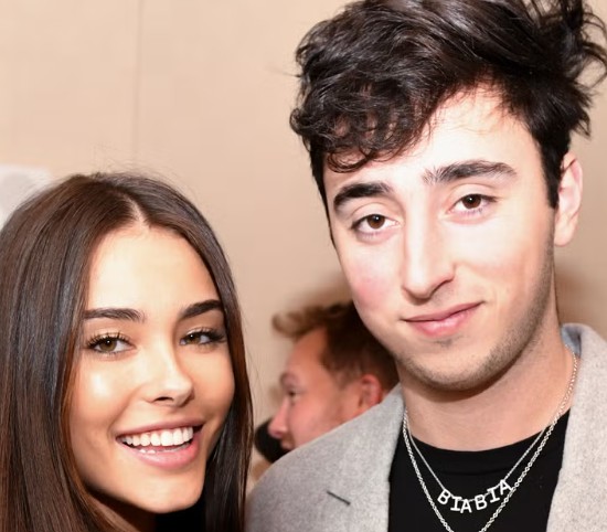 Madison Beer with Zack Bia