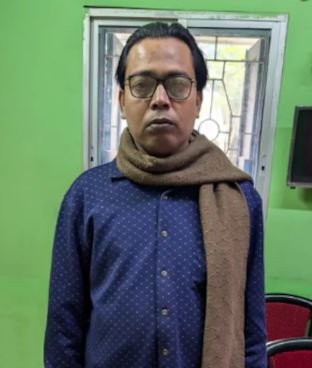 Mahboob Mallick, who abused and assaulted Lagnajita Chakraborty during the event