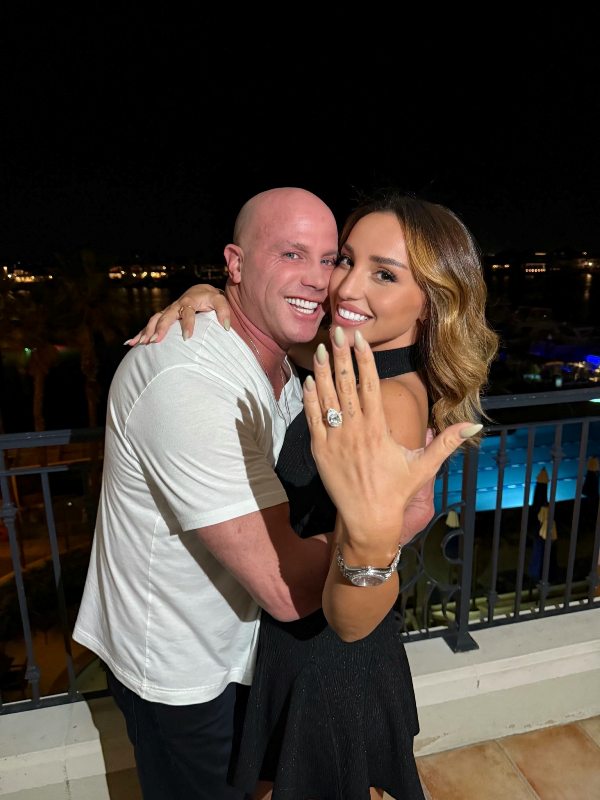 Nutsa Buzaladze after getting engaged to Darren Prince