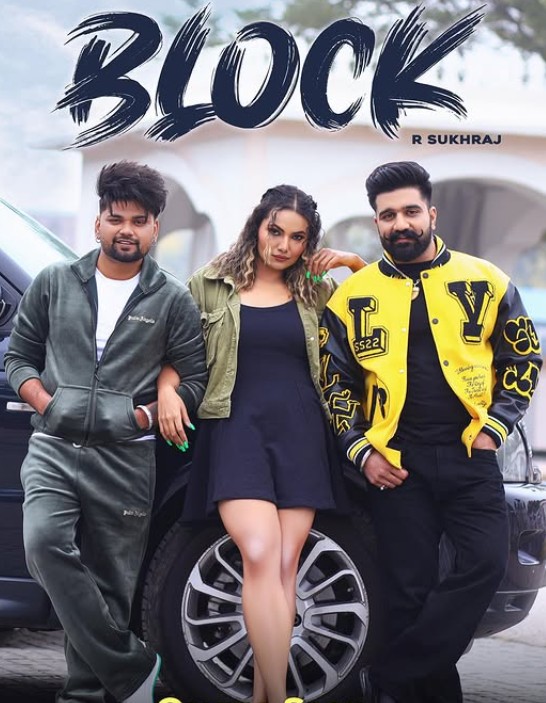 Rana Balachauria on the poster of the song Block