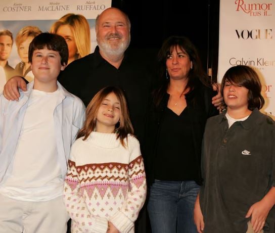 Romy Reiner with her family