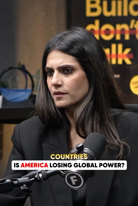 Runjhun Sharma in a still from Raj Shamani's YouTube Podcast