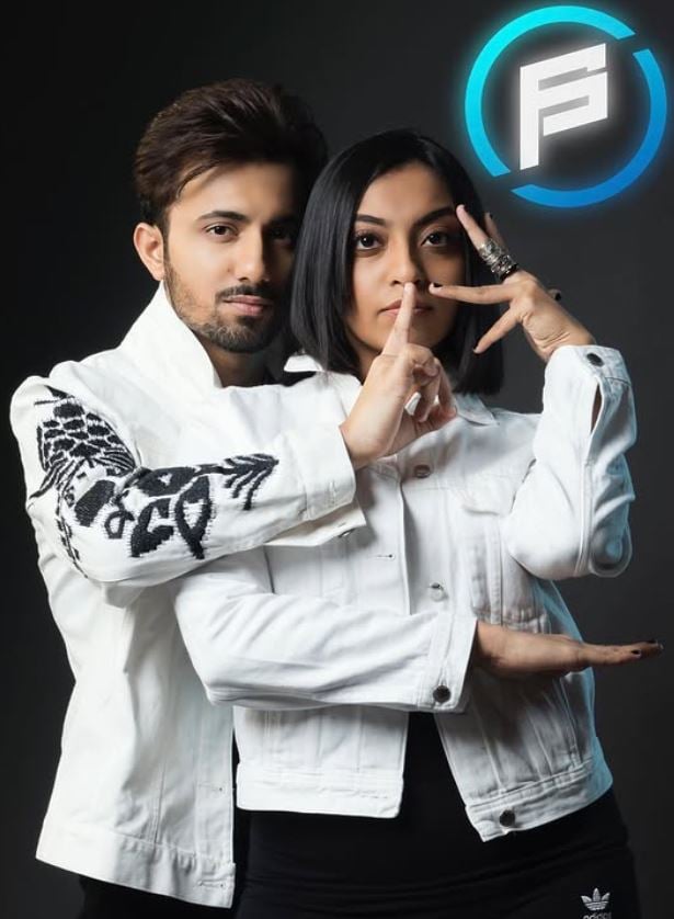 Shazia Samji with Piyush Bhagat