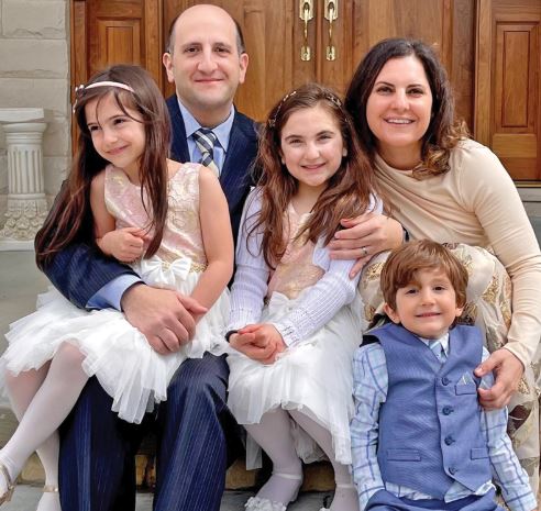 Tania Nemer with his family