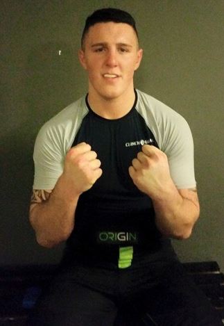 Tom Aspinall during his teenage years