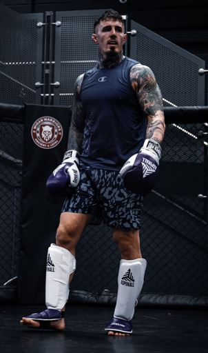 Tom Aspinall preparing for a UFC Fight