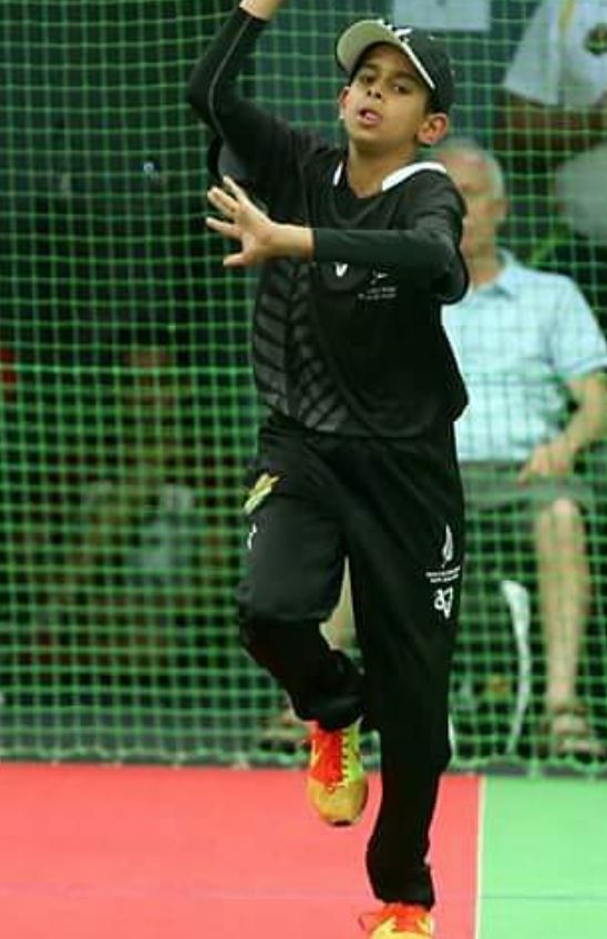 Adithya Ashok in his younger age