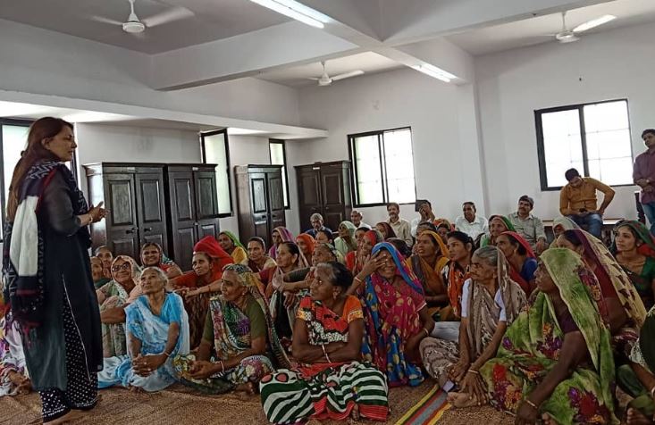 Anar Patel, while addressing rural women