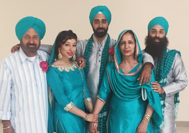 Babbulicious with his parents, brother, and sister