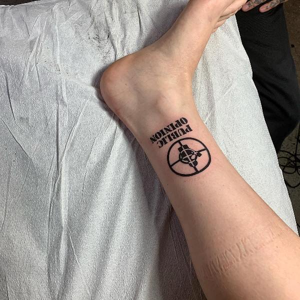 Bishop Briggs' tattoo near her ankle