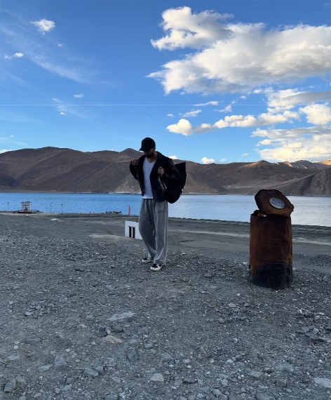 Chakshdeep Singh during a trip