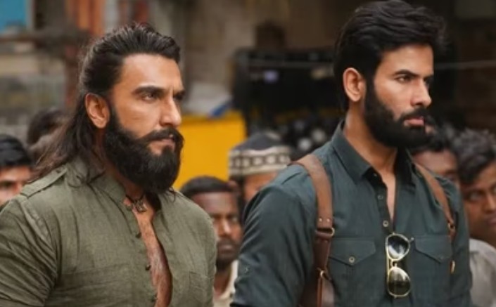 Danish Pandor in a still from the film Dhurandhar