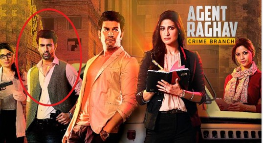Danish Pandor on the poster of the television series Agent Raghav
