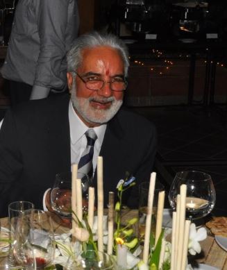 Inderjit Singh Bindra during an official dinner