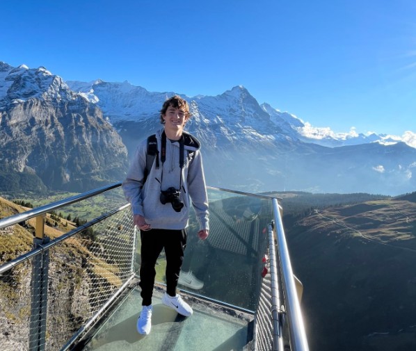 Nick Shirley during a trip