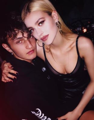 Nicola Peltz with Anwar Hadid