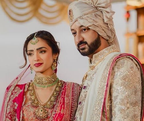 Rutuja Patil with Jay Pawar