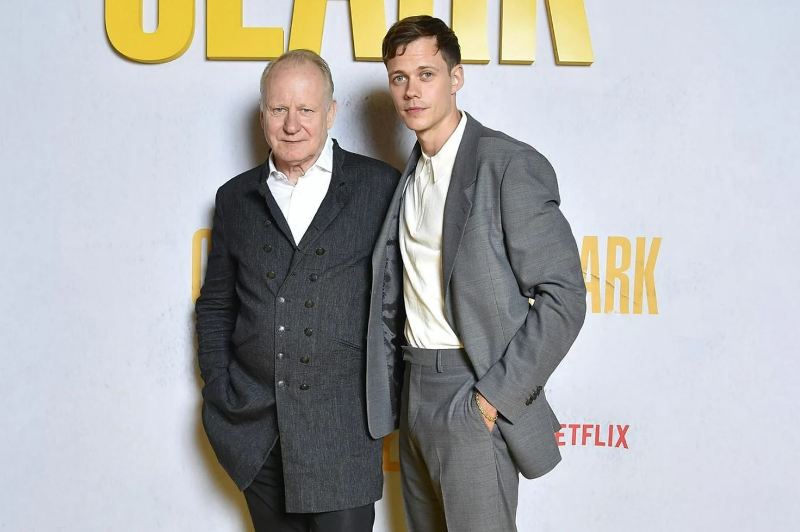 Stellan Skarsgård with his son Bill Skarsgård