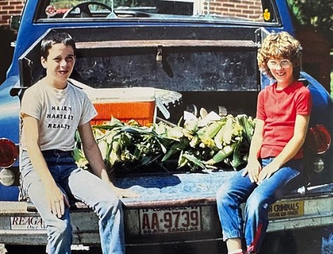 A childhood picture of Gregory Bovino