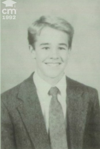 A childhood picture of James Van Der Beek