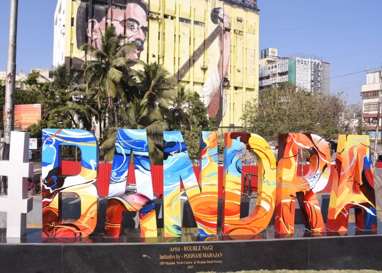 A mural by Rouble Nagi