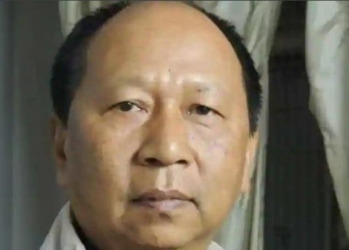 An old picture of Yumnam Khemchand Singh